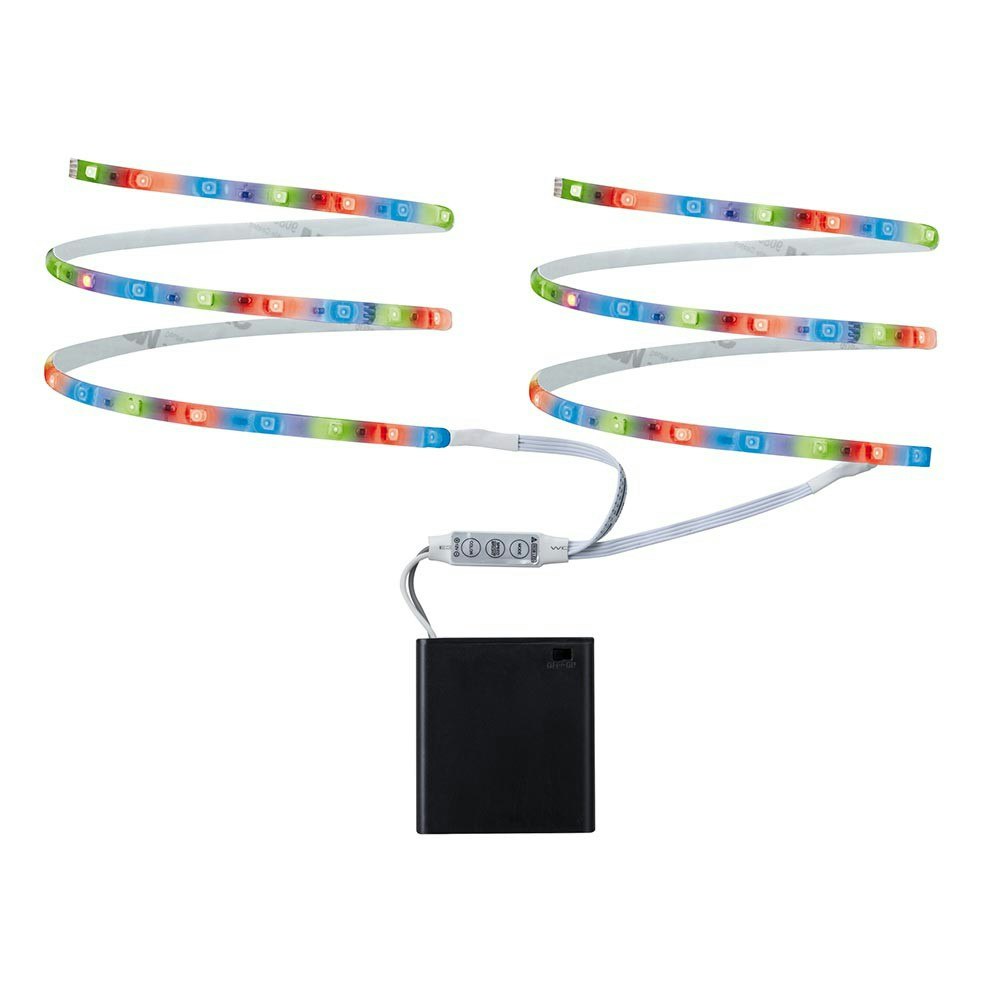 LED Mobil Stripe RGB 2x80cm 1,2W batteriebetrieben zoom thumbnail 1