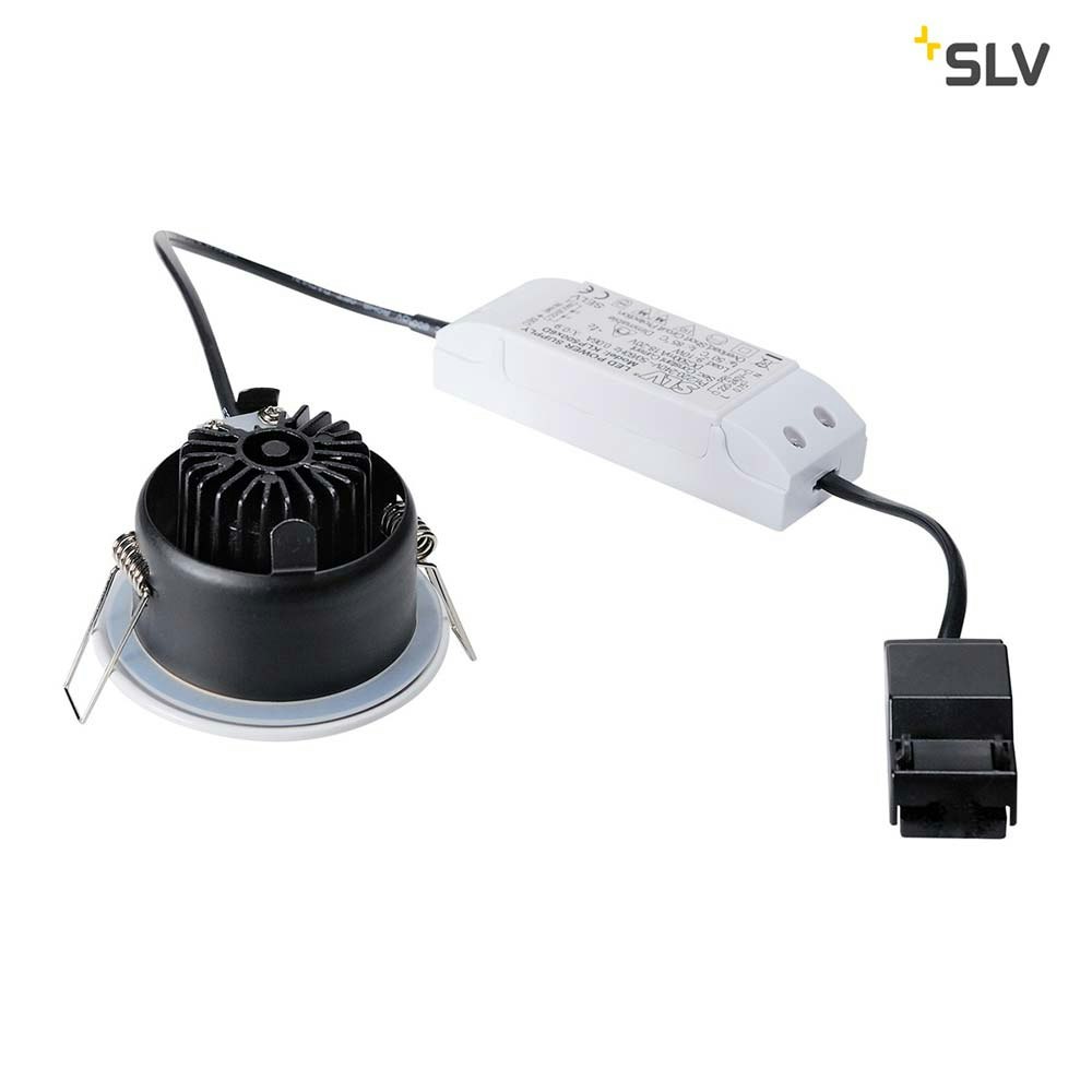SLV OUT 65 LED DL Round Set Downlight Weiß 9W 38° 3000K inkl. Treiber zoom thumbnail 4