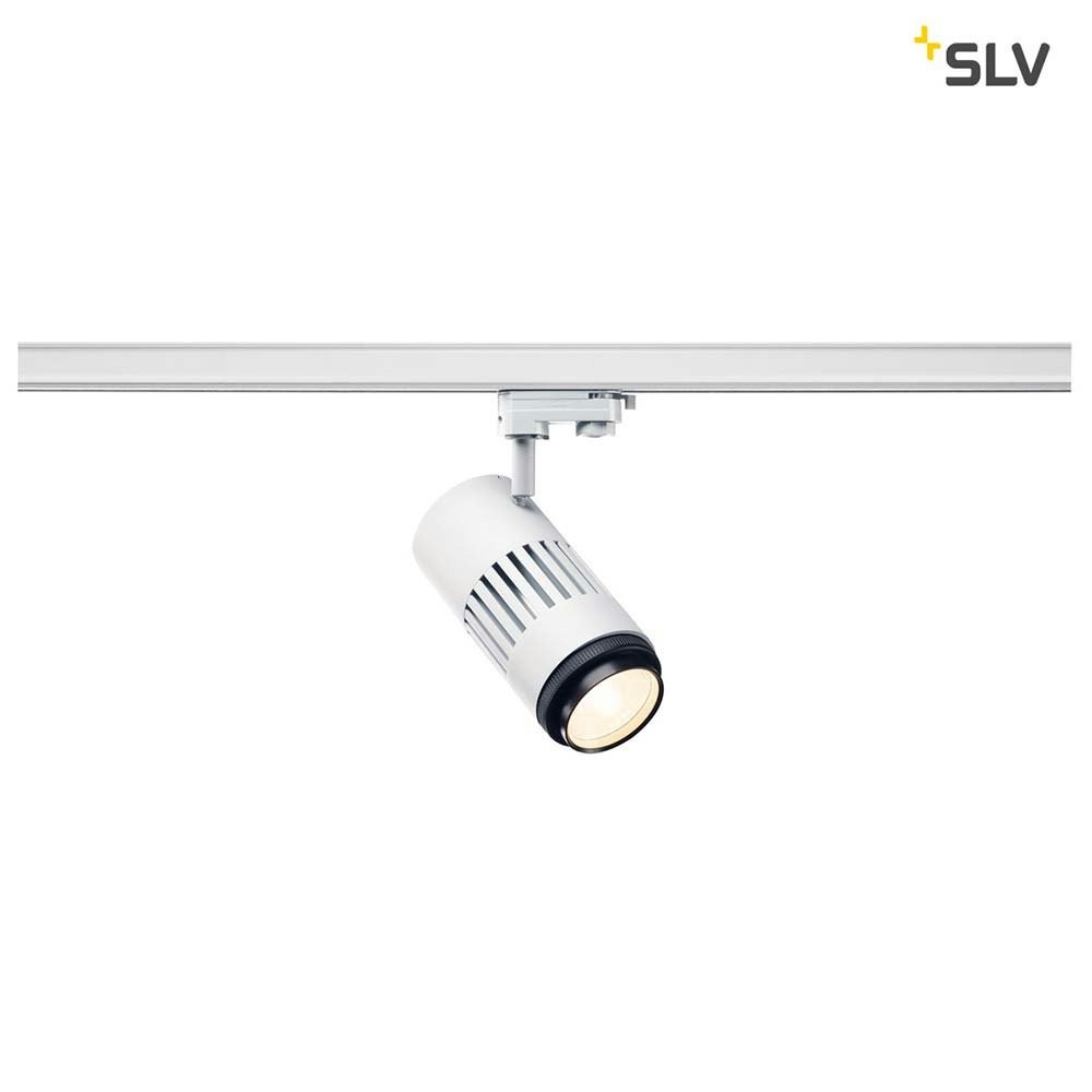 SLV Stuctec LED Zooming Lens Strahler für 3Phasenschiene 3000K Weiß zoom thumbnail 1