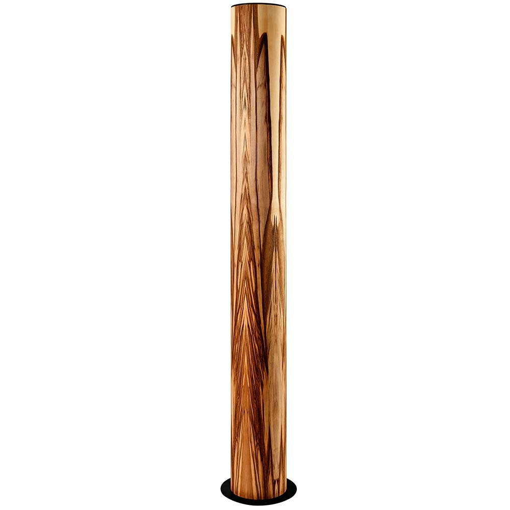LED Holz-Stehleuchte Lucerna 160cm Satin Nussbaum thumbnail 2
