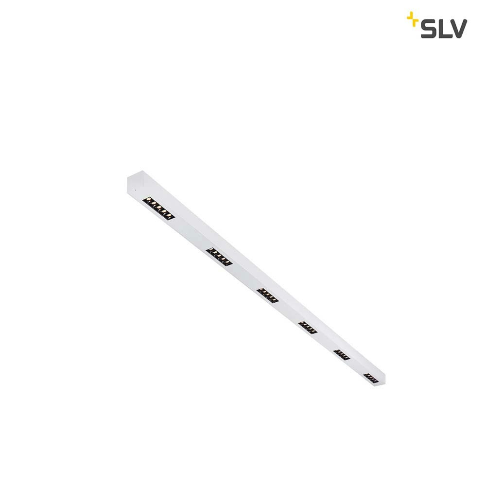 SLV Q-Line LED Deckenaufbauleuchte 2m Silber 4000K zoom thumbnail 2